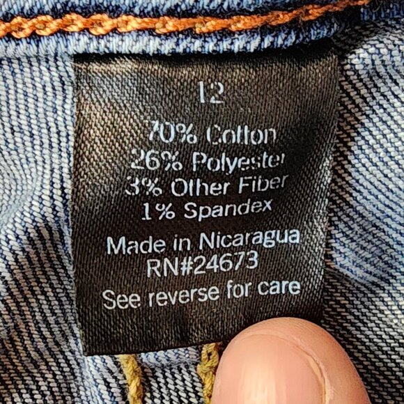 Urban Pipeline SuperFlex Straight Fit Dark Wash Jeans Size 12 - Picture 10 of 14